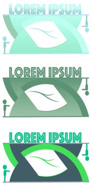 Ekonomi şirketleri, çevre grubu, iş dünyası için vektör logosu konsepti