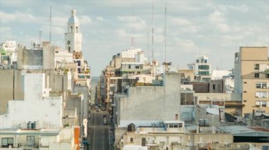 Montevideo Uruguay Güney Amerika Limanı'nda Gemi ve Teknelerden Hava Kirliliği