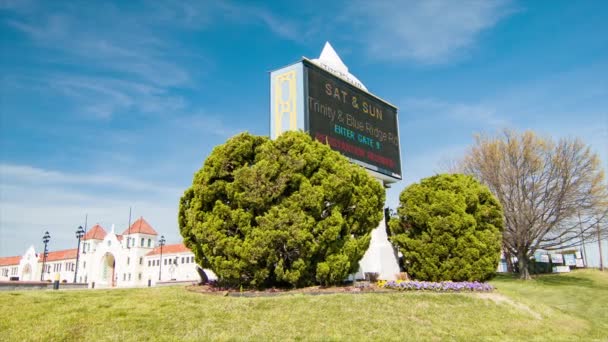 State Fair Ground Raleigh North Carolina Street Corner Signage — Wideo stockowe