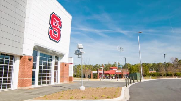 State University Football Training Center Raleigh Carolina Norte — Vídeo de Stock