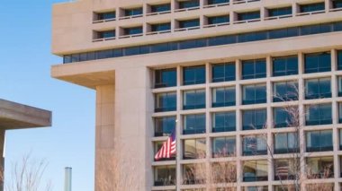 Washington Şehri 'nin güneşli gününün görüntüleri, Usa