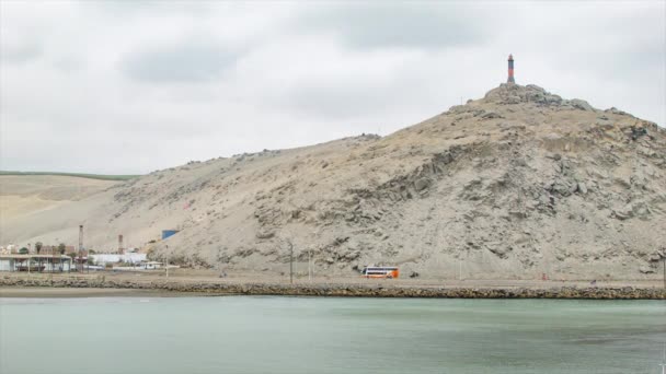 Imagens Cênicas Bela Praia Espanha — Vídeo de Stock