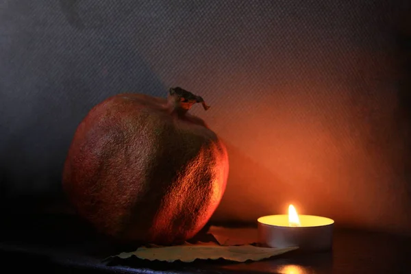 Romã Fruta Vermelha Granada — Fotografia de Stock