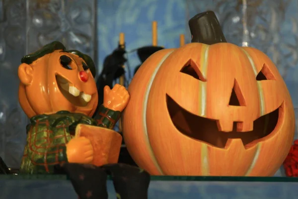 Glücklich Halloween Spielzeug Hintergrundthema — Stockfoto