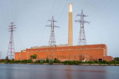 Kullanımdan kaldırılan kömür yakıtlı enerji santrali