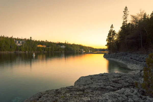 Sunset at Big Tub Harbour, Tobermory