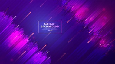 Dinamik şekilli soyut arkaplan. Teknoloji konsepti. vektör illüstrasyonu.