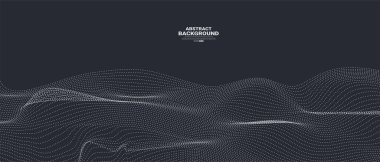 Akan whtie parçacıkları ile koyu soyut arkaplan. 