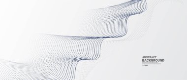 Akan parçacıkların olduğu beyaz soyut arkaplan