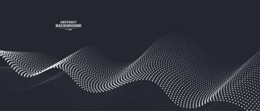 Akan whtie parçacıkları ile koyu soyut arkaplan. 