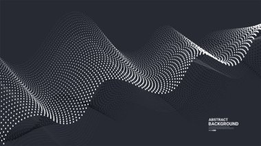 Akan whtie parçacıkları ile koyu soyut arkaplan. 