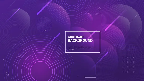 Gradiente Abstrato Formas Geométricas Fundo Modern Flat Design Vector Illustraion — Vetor de Stock