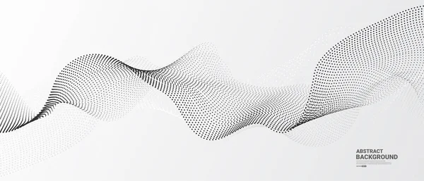 Akan parçacıkların olduğu gri beyaz soyut arkaplan. Dijital gelecek teknolojisi kavramı. 