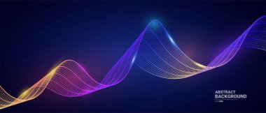 Soyut dijital gelecek teknolojisi arkaplanı.