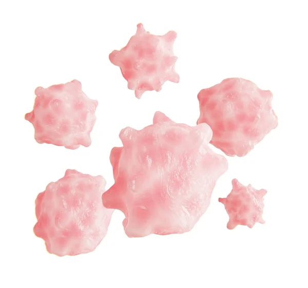 Aktif Trombositler. 3d Render