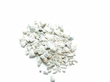 Beyaz bir arka plan üzerinde izole tütün çiğneme bir resim