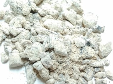 Beyaz arka planda izole tütün çiğneme bir resim