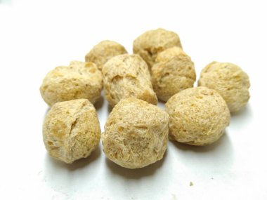 Beyaz arka plan üzerinde soyachunks bir resim