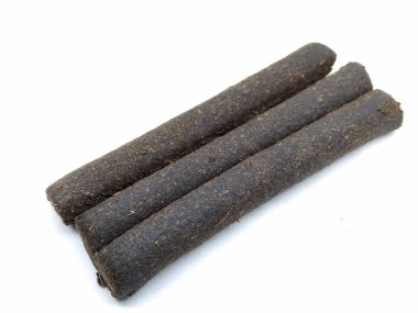 Beyaz bir arka plan üzerinde izole bir resim agarbatti