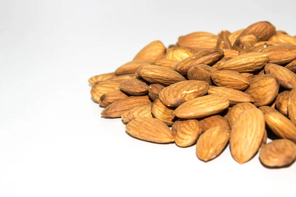 Sebuah Gambar Almond Kering — Stok Foto