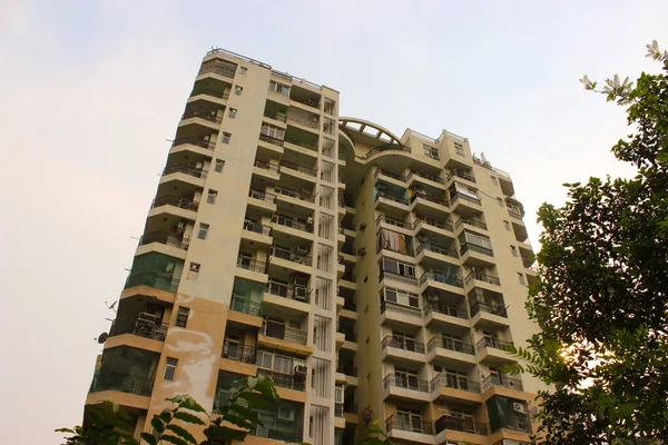 Una Imagen Del Edificio Con Enfoque Seleccionado — Foto de Stock