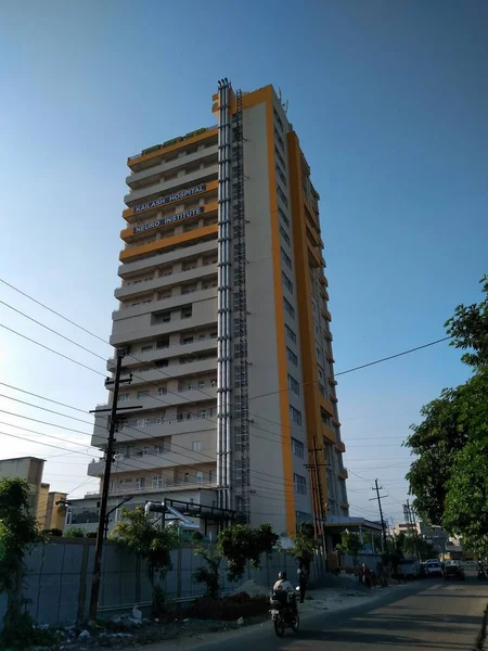 Utter Pardesh Inde Bâtiment Une Photo Bâtiment Noida Août 2020 — Photo