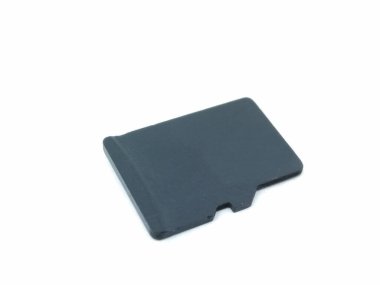 Seçili odaklı bir hafıza kartı resmi