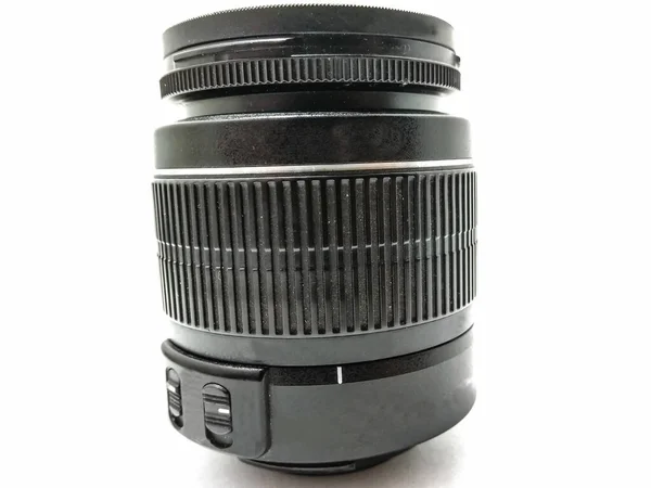 Picture Dslr Lens White Background — Stock Photo, Image