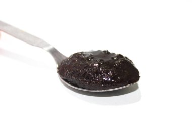 Seçici odaklı bir Chyawanprash resmi