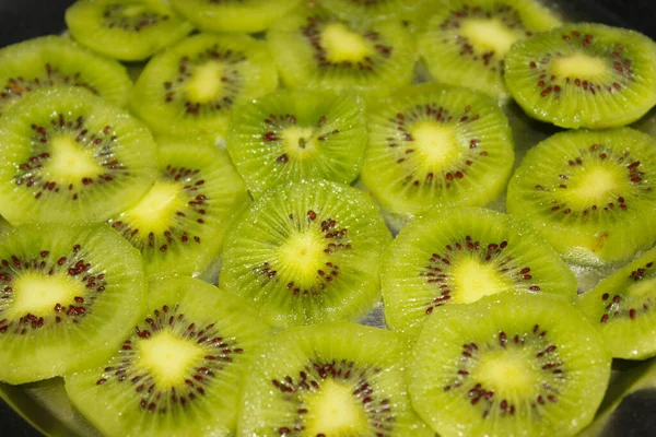 Une Image Kiwi Avec Mise Point Sélective — Photo