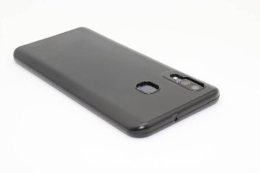 Beyaz arkaplanda akıllı telefonun resmi