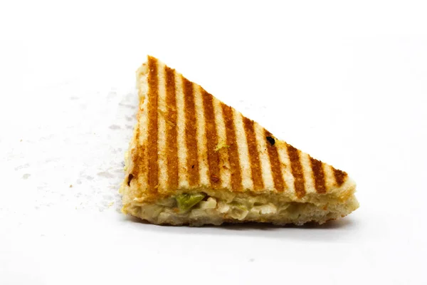 Picture Sandwich White Background — Stock Photo, Image