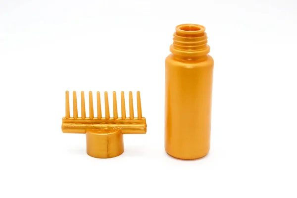 Picture Hair Oil Bottle White Background — Stock Photo, Image
