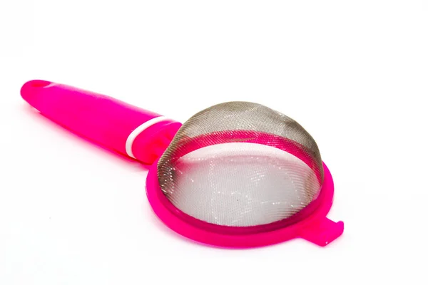 Picture Tea Strainer White Background — Stock Photo, Image