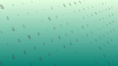 Kusursuz arka plan dolar simgesi döngüsü. Sunumunda kullanmak için mükemmel. Çizelgelerinizi, grafiklerinizi ve istatistiklerinizi koymak için metinsiz telif alanı.