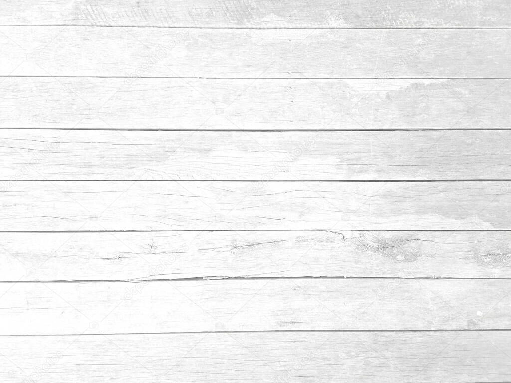White wooden texture background in vintage style. Soft board for graphic design or wallpaper.