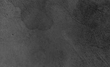 Grafik tasarımı veya duvar kâğıdı için klasik tarzda koyu çimento duvar arkaplanı. Beton zemin eski bir konsepte göre yaşlanmış..