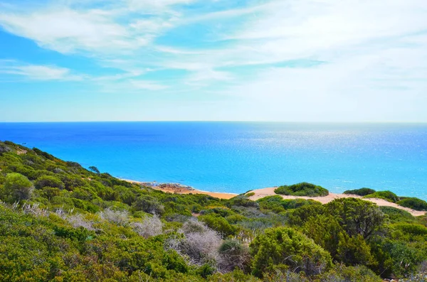 北塞浦路斯卡帕斯半岛美丽的海景 — 图库照片