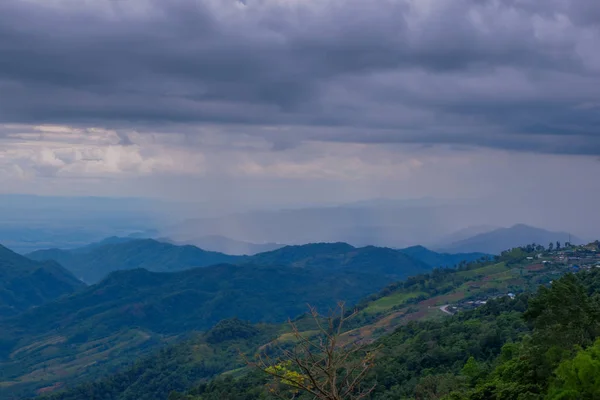 Chuva Montanha — Fotografia de Stock