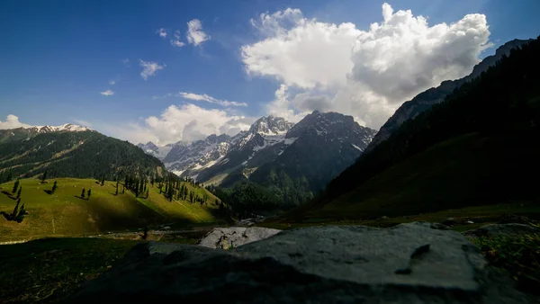 Belle Vue Sur Montagne Sonamarg Jammu Cachemire Inde — Photo