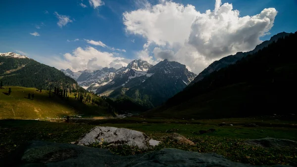 Krásné Mountain View Státu Sonamarg Džammú Kašmír Indie — Stock fotografie