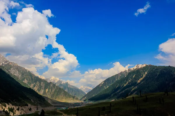 Bella Vista Sulle Montagne Dello Stato Sonamarg Jammu Kashmir India — Foto Stock