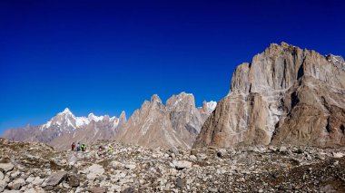 Baltoro buzul karakurum Pakistan ve Trango kuleleri
