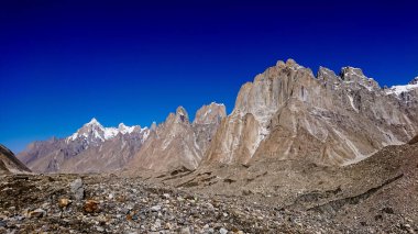 Baltoro buzul karakurum Pakistan ve Trango kuleleri