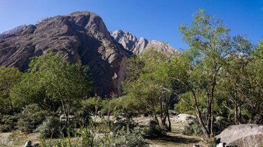 Braldu Nehri Kuzey Pakistan, K2 manzara trekking iz karakurum aralığında, Pakistan karakurum Dağları'nda trekking