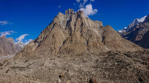 Trango Torn Och Baltoro Glaciären Karakorum Pakistan — Stockfoto