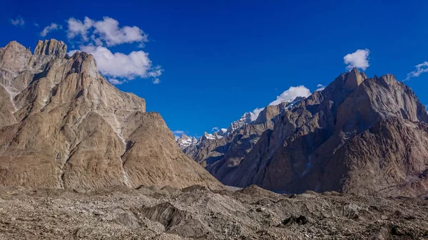 Torres Trango Glaciar Baltoro Karakorum Pakistán —  Fotos de Stock