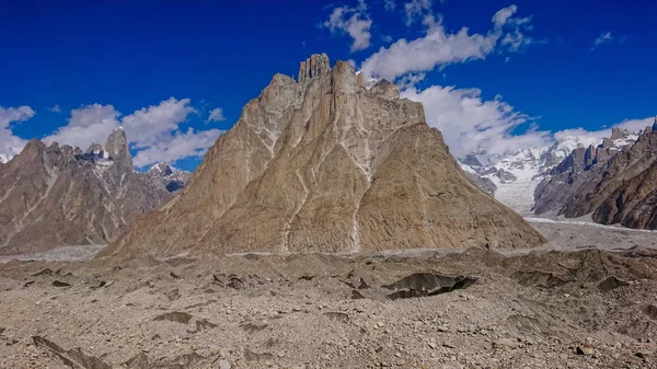 Torres Trango Glaciar Baltoro Karakorum Pakistán — Foto de Stock