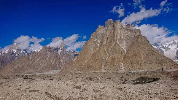 Trango Türme Und Baltoro Gletscher Karakorum Pakistan — Stockfoto