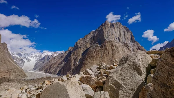 Torres Trango Glaciar Baltoro Karakorum Pakistán —  Fotos de Stock